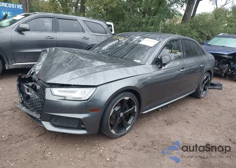 2018 Audi S4 3.0T Premium Plus z USA, uszkodzony, nr VIN WAUC4AF49JA018846